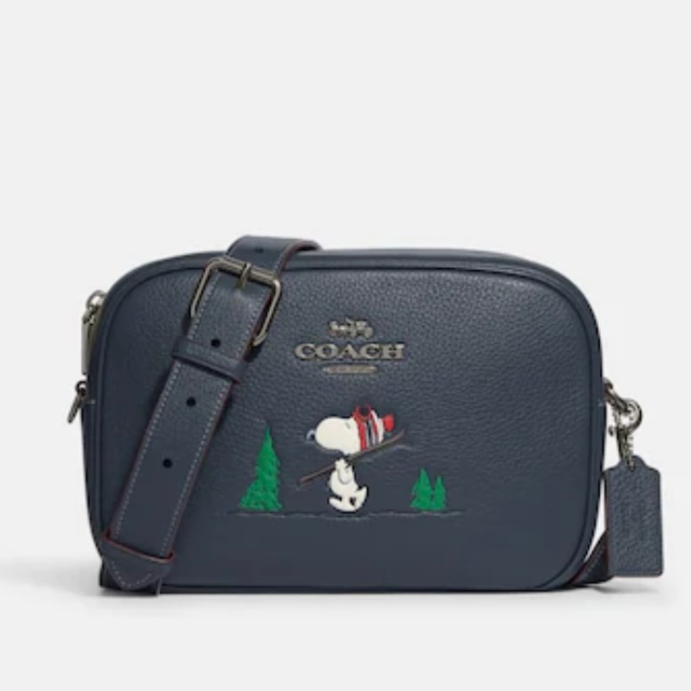 Coach X Peanuts Jamie Camera Bag
With Snoopy Ski Motif NWT - Picture 1 of 9
